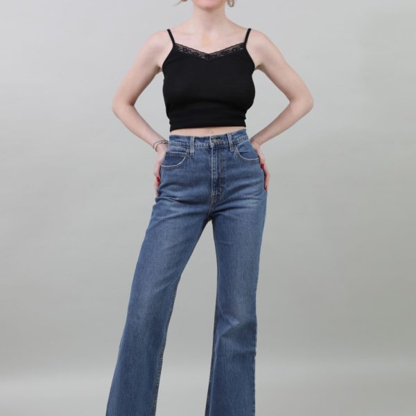 jeans levis 70ies high flare