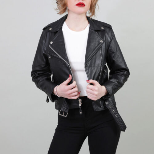 lederjacke perfecto damen