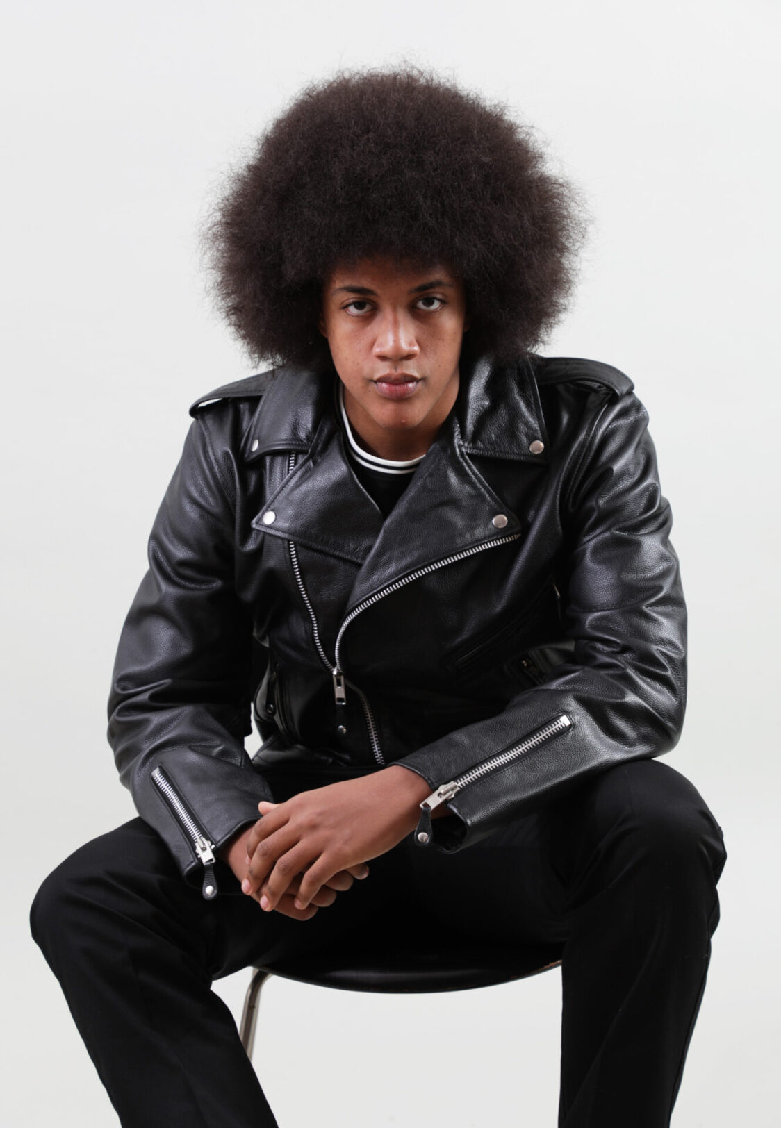 lederjacke perfecto ricano herren