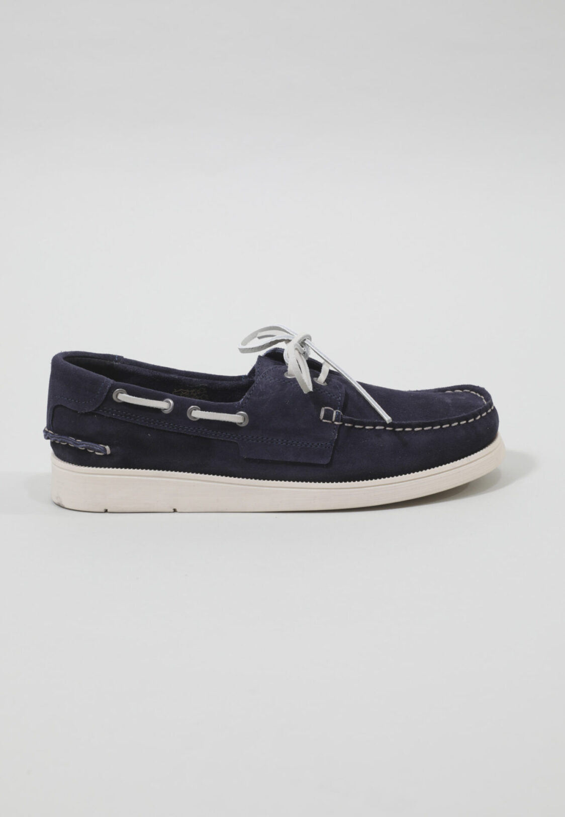 Pavement boat shoe Eddie Navy Suede