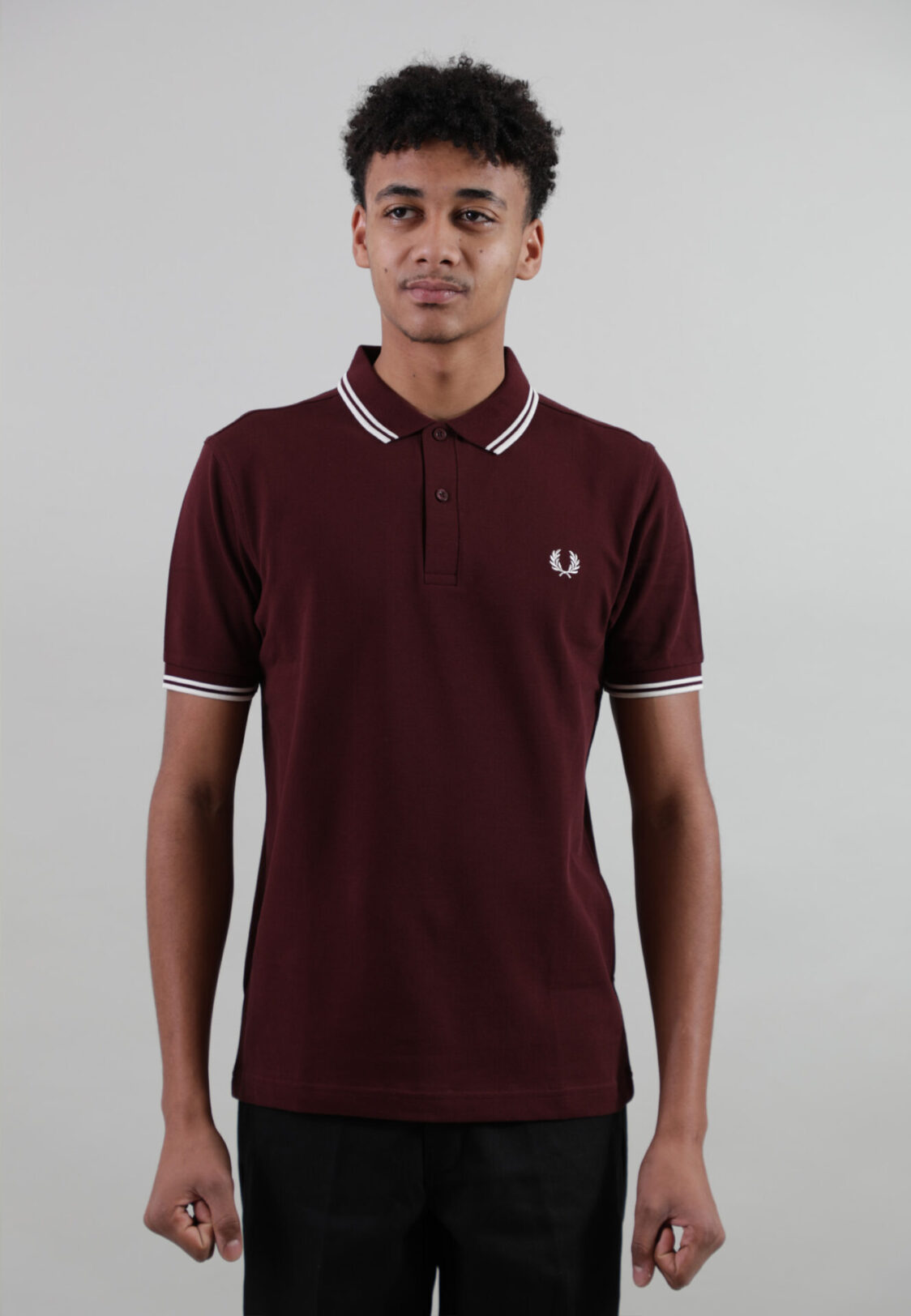 poloshirt fred perry oxblood