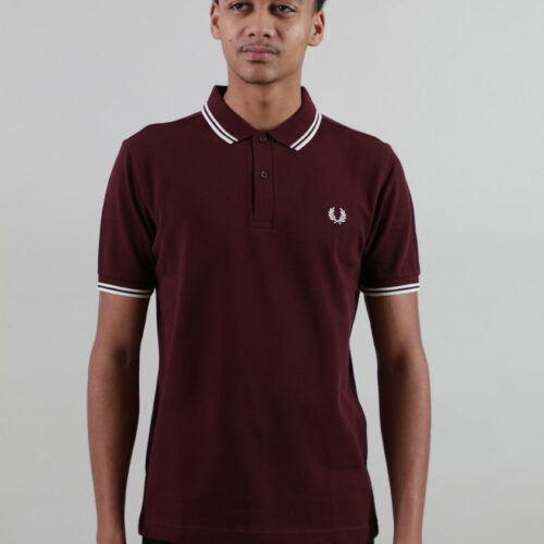 poloshirt fred perry oxblood