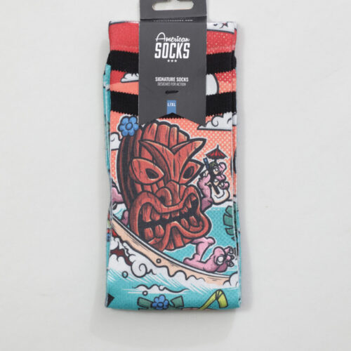 socken american socks tiki surf