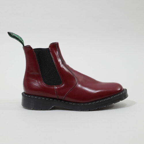 Solovair Dealer Boot Vegan Hi-Shine Merlot