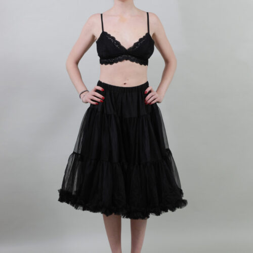 unterrock petticoat schwarz
