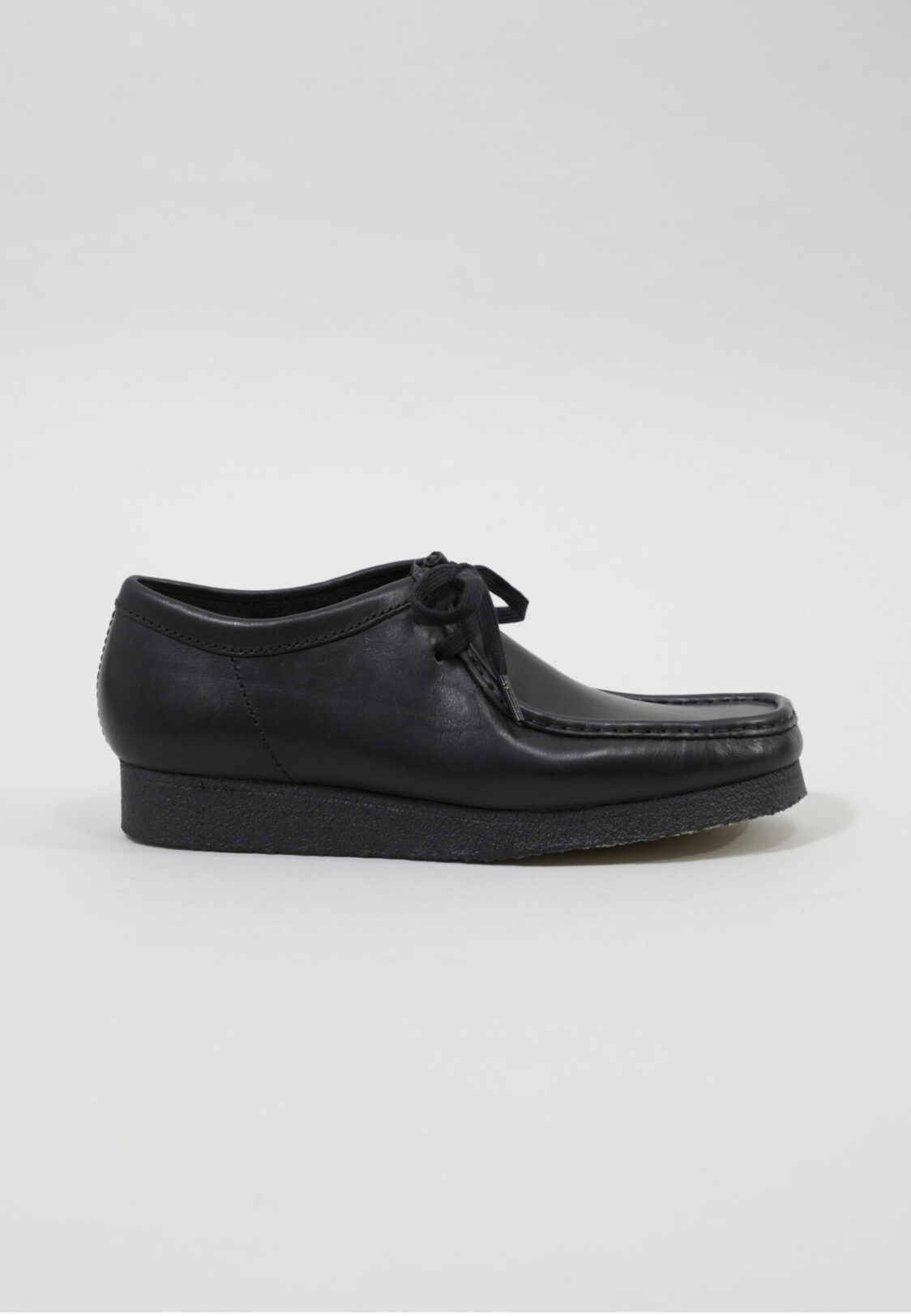 Clarks Wallabee Black Leather