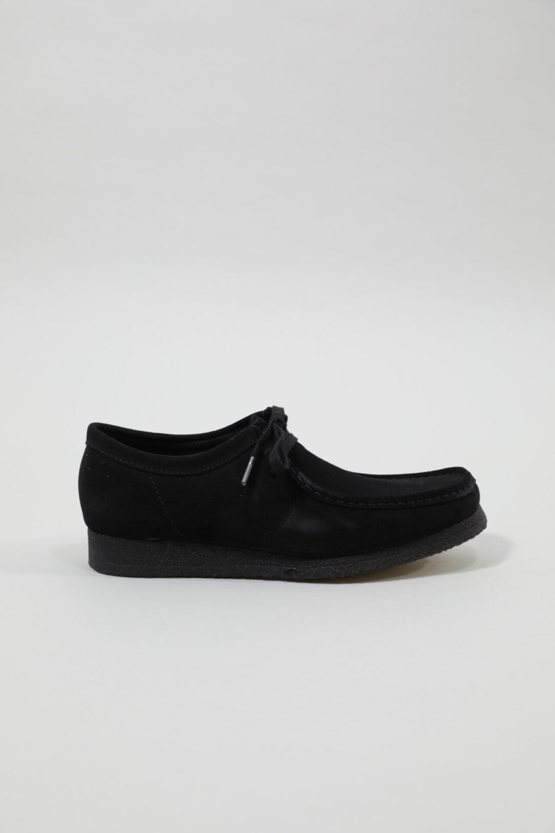 Clarks originals Wallabee black suede