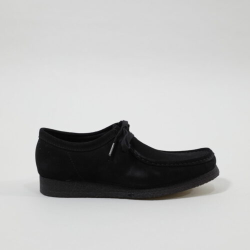 Clarks originals Wallabee black suede