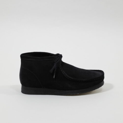 Clarks Originals Wallabee Boot Black Suede