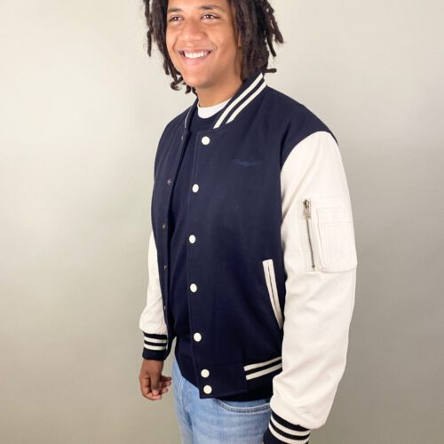 Collegejacke Navy